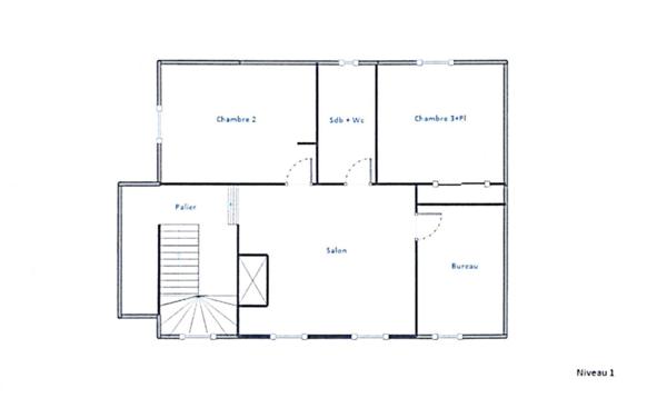 Maison familiale - 6 pièces - 164 m² de surface totale (91m² habitables) avec vue dégagée et fort potentiel – VALSERHONE (01)