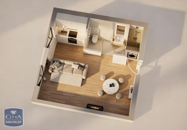 Appartement à louer 1 pièce 25.17m²