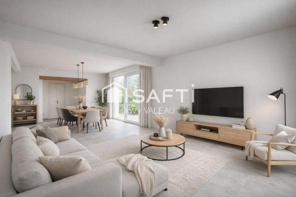 Maison 4 chambres de 95m² sur 2200m² de terrain