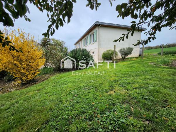 Maison 4 chambres de 95m² sur 2200m² de terrain