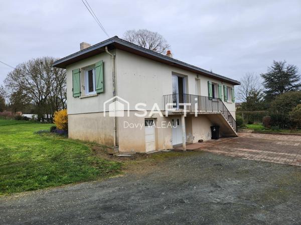 Maison 4 chambres de 95m² sur 2200m² de terrain