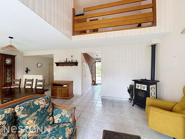 Maison 90m², vie de plain pied, 3 chambres, proche commodités à pied