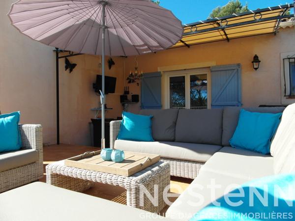 A VENDRE à LORGUES - Propriété 125m² avec piscine et grand terrain clos.