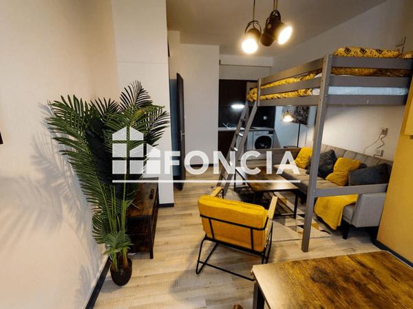 Location Studio meublé 23.35 m² - 6 RUE ELIE VERNET Grenoble 38000