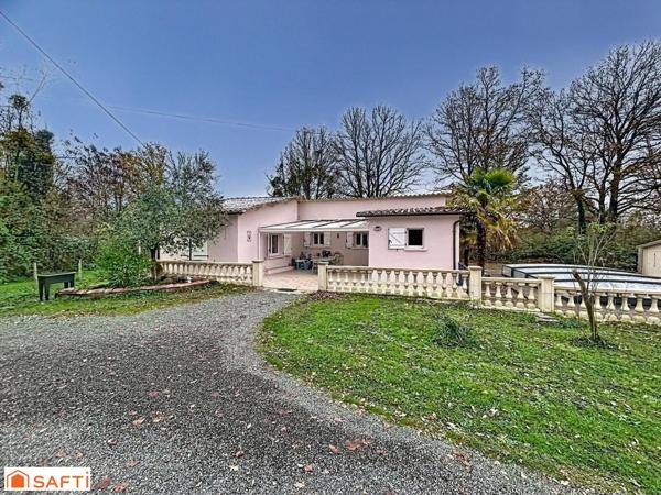 Maison de plain pied des années 70 entièrement rénovée