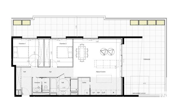 Appartement à vendre 3 pièces 83 m² Baillargues