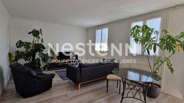 Appartement T3  Meublé de 61m2 avec balcon, parking et cave  proche Centre-ville, proche Jacobins, vu sur la cathédrale