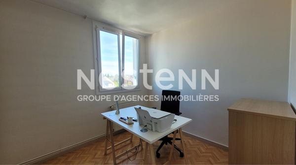 Appartement T3  Meublé de 61m2 avec balcon, parking et cave  proche Centre-ville, proche Jacobins, vu sur la cathédrale