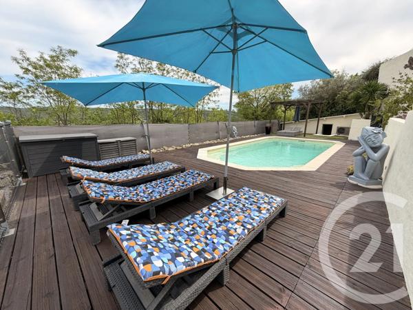 Maison à vendre  4 pièces - 93,43 m 2   ST MARTIN DE VALGALGUES  - 30