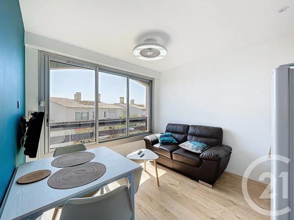 Appartement Studio Cabine à vendre  1 pièce - 24,10 m 2   LE CAP D AGDE  - 34