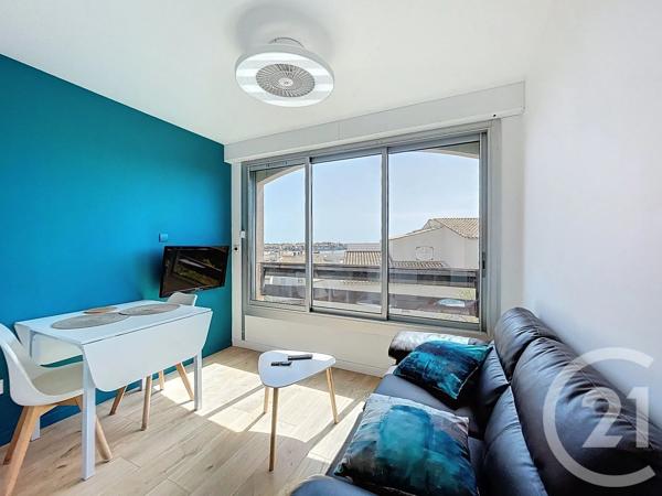 Appartement Studio Cabine à vendre  1 pièce - 24,10 m 2   LE CAP D AGDE  - 34