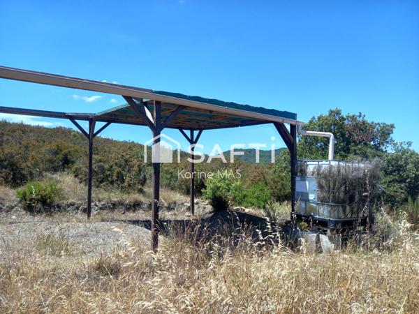 Maison de village avec terrasse et terrain non attenant