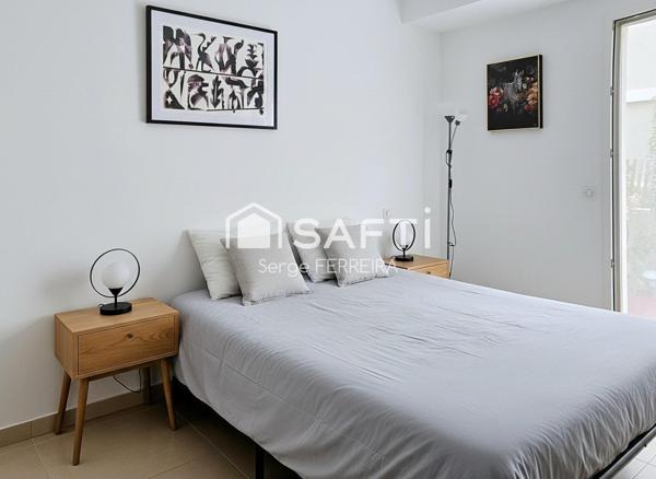 Résidence récente, appartement avec terrasse et parking