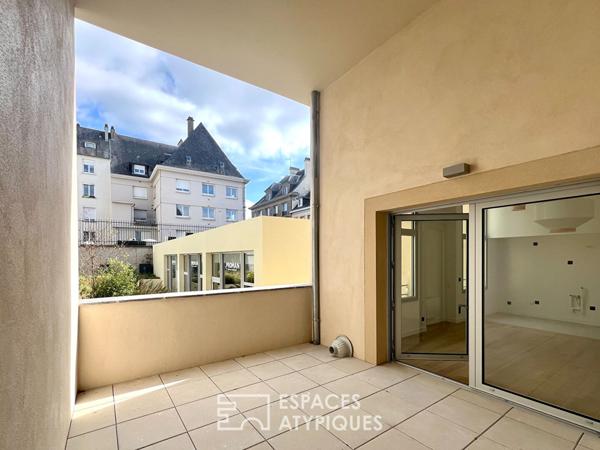 T3 duplex lumineux au style loft dans un lieu emblématique