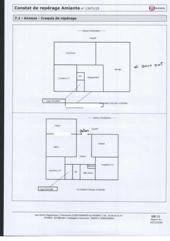 MAISON SUR SOUS SOL EN PARTIE AMENAGE
