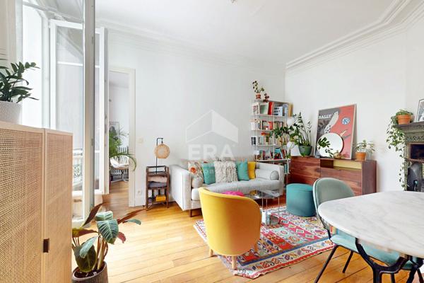 Appartement 2 pièces coup de coeur Batignolles