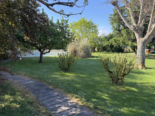 Saint-Sylvestre-sur-Lot (47140) 15 min Villeneuve sur lot - Longère en pierre avec piscine et dépendance