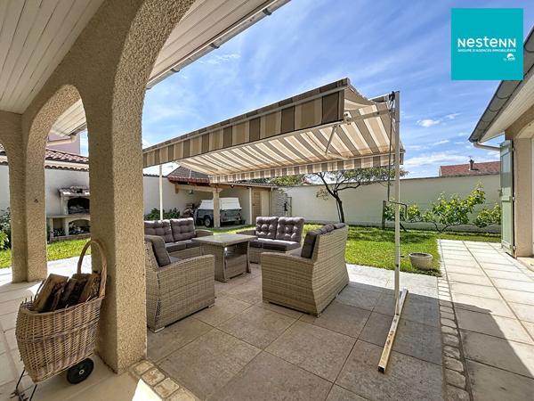 Maison familiale Saint-Rambert -  5 pièces - 4 chambres avec double garage, jardin et piscine !