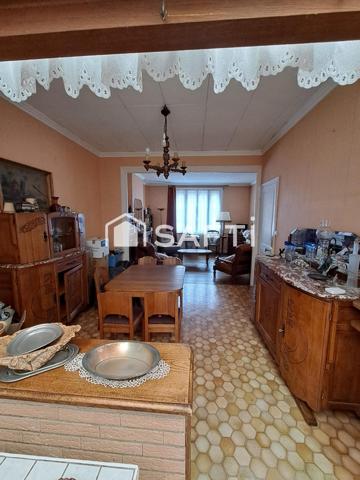 Maison de centre  ville vivable de plain pied avec terrain