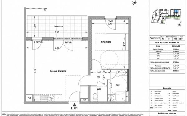 Appartement à vendre