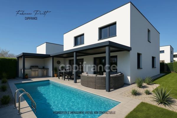 Maison à vendre 6 pièces - terrain 344 m²
