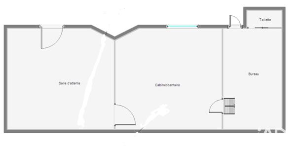 Local d’activité à vendre 61 m² Cachan