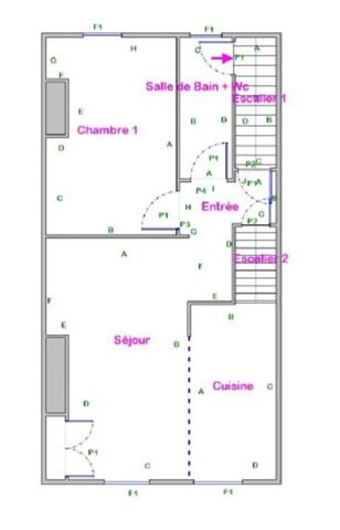 Immeuble de rapport au Grand-Lucé comprenant un local commercial et un appartement