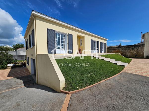 Maison avec logement indépendant en rez-de-jardin
