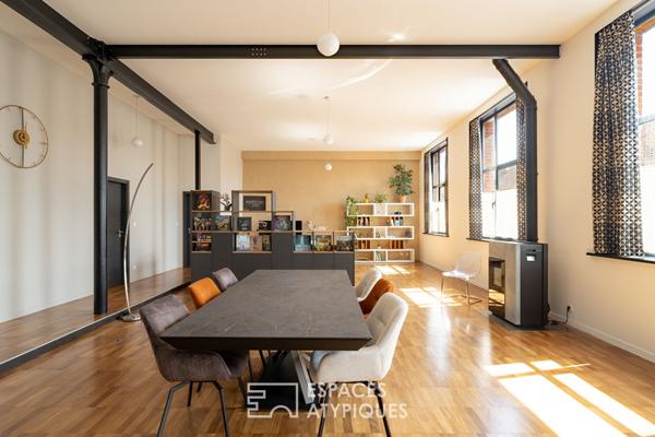 Loft dans une ancienne usine textile