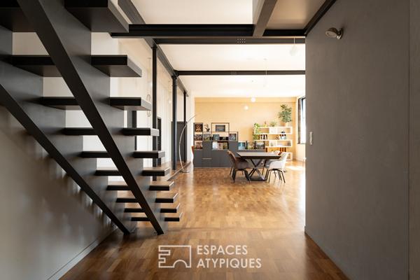 Loft dans une ancienne usine textile