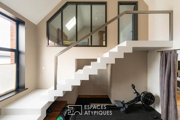 Loft dans une ancienne usine textile