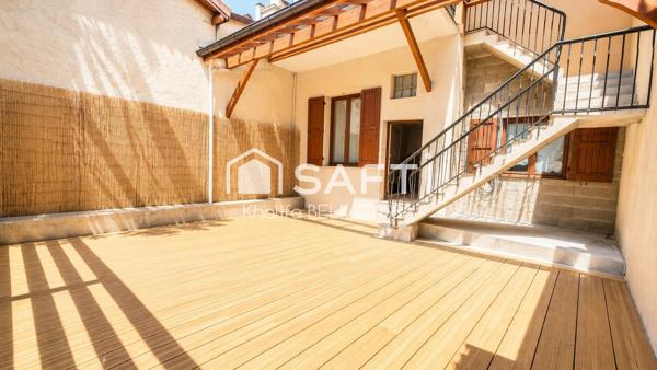 appartement avec fort potentiel en plein cœur de Belley
