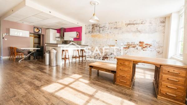appartement avec fort potentiel en plein cœur de Belley
