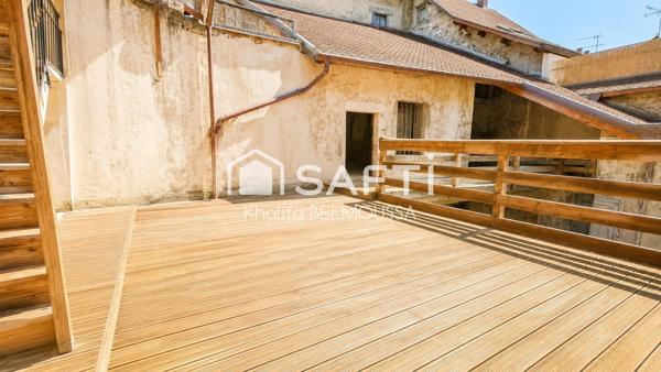 appartement avec fort potentiel en plein cœur de Belley