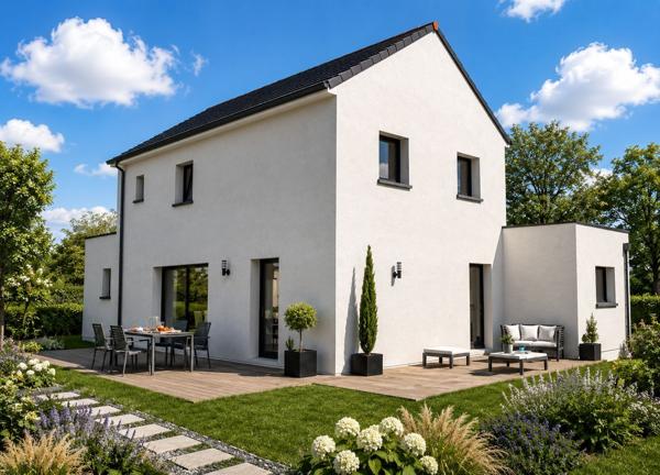 Terrain + Maison à vendre 5 pièces - 133 m²