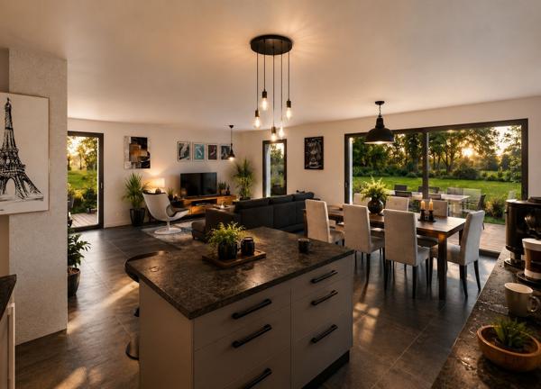 Terrain + Maison à vendre 5 pièces - 133 m²