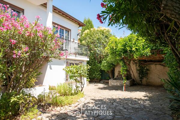 Maison d’architecte avec jardin dans le centre ville
