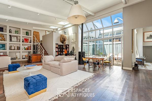 Loft familial et confidentiel à proximité du Parc de Saint Cloud