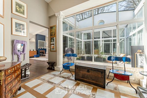 Loft familial et confidentiel à proximité du Parc de Saint Cloud