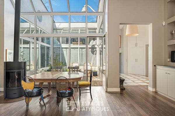 Loft familial et confidentiel à proximité du Parc de Saint Cloud