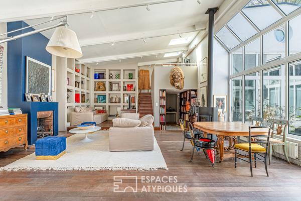 Loft familial et confidentiel à proximité du Parc de Saint Cloud