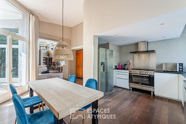 Loft familial et confidentiel à proximité du Parc de Saint Cloud