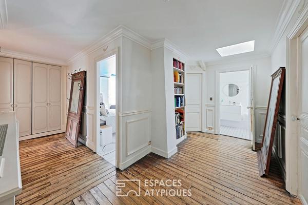 Belle meulière rénovée par un architecte d’intérieur et son jardin méditerranéen