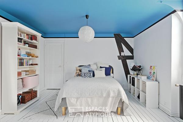 Belle meulière rénovée par un architecte d’intérieur et son jardin méditerranéen