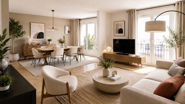 Appartement
         4 pièces
        - 91 m² 399 000 € *