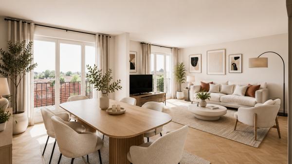 Appartement
         4 pièces
        - 91 m² 399 000 € *