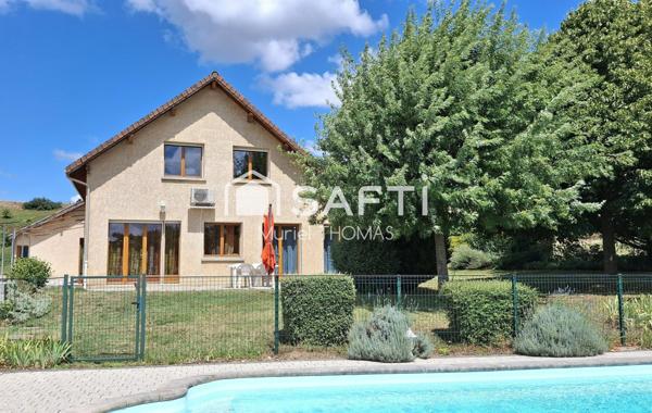 Maison 211 m² avec piscine + vue imprenable et exceptionnelle