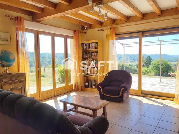 Maison 211 m² avec piscine + vue imprenable et exceptionnelle