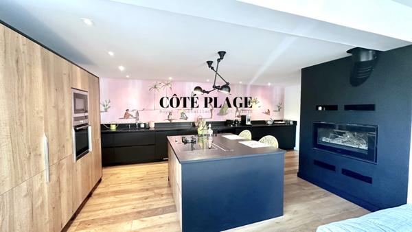 Vaux-sur-Mer (17640) Lignes épurées et horizon bleu – Villa moderne à deux pas des plages