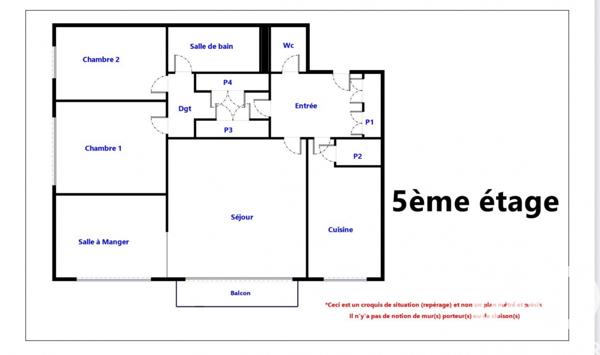 Appartement à vendre 4 pièces 77 m² Champigny-sur-Marne